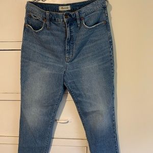 Madewell - classic straight - size 30